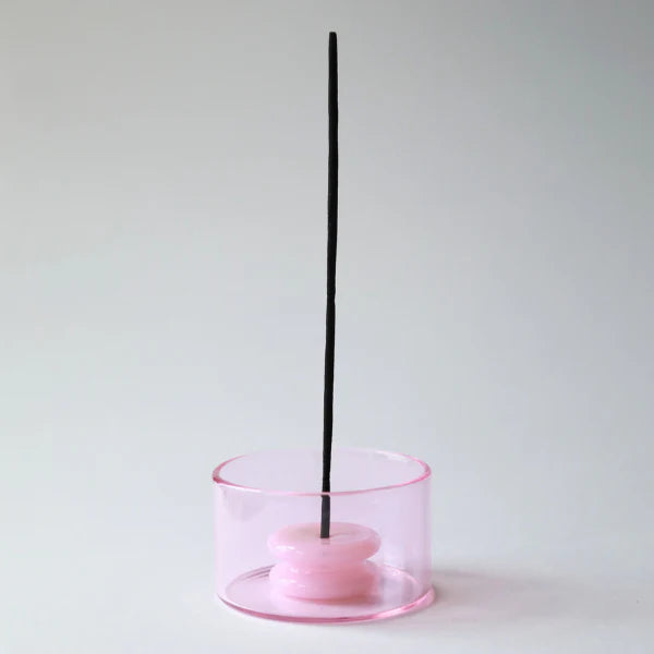 GLASS INCENSE BURNER