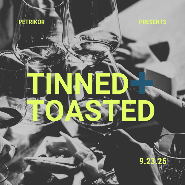 TINNED + TOASTED TICKETS (9.23)