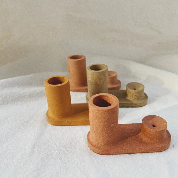 Cement Incense Holders