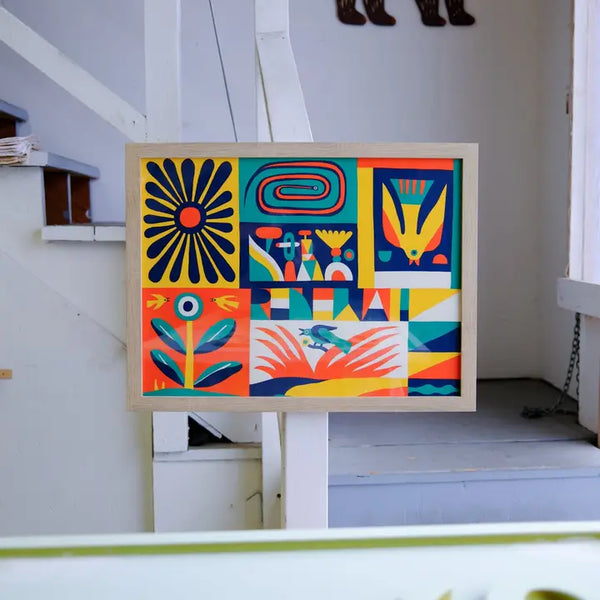 RENEWAL QUILT SCREEN PRINT