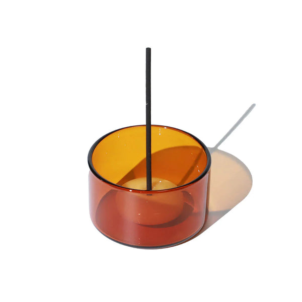 GLASS INCENSE BURNER