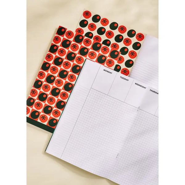 TOMATO AND OLIVE WEEKLY PLANNER