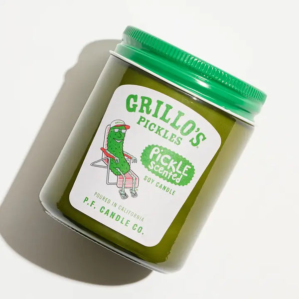 GRILLO PICKLE SCENTED CANDLE