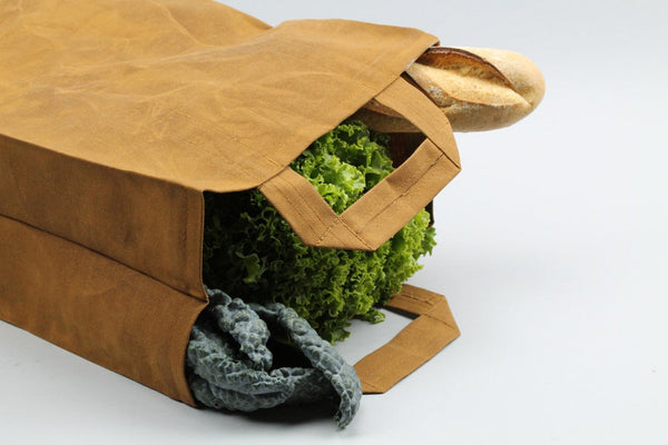 WAXED CANVAS MARKET BAG