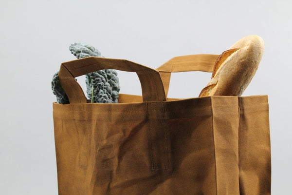 WAXED CANVAS MARKET BAG