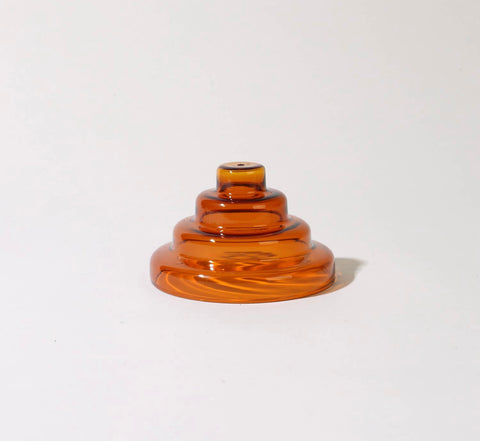 GLASS INCENSE HOLDER
